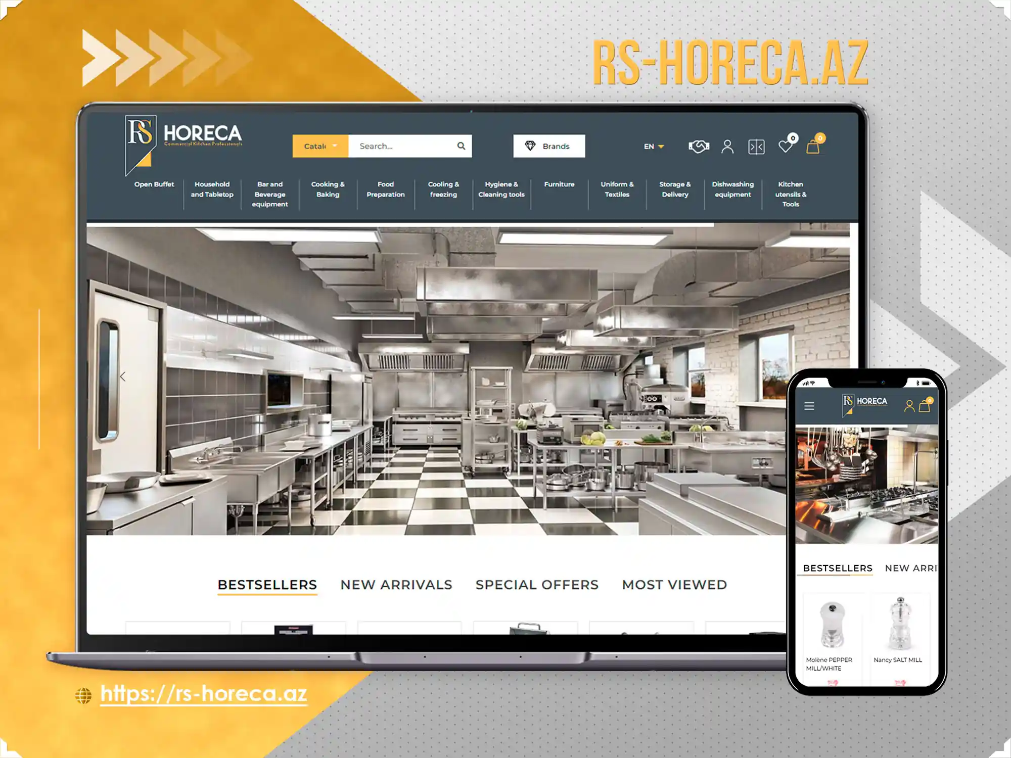 Интернет-магазин для RS-Horeca.az