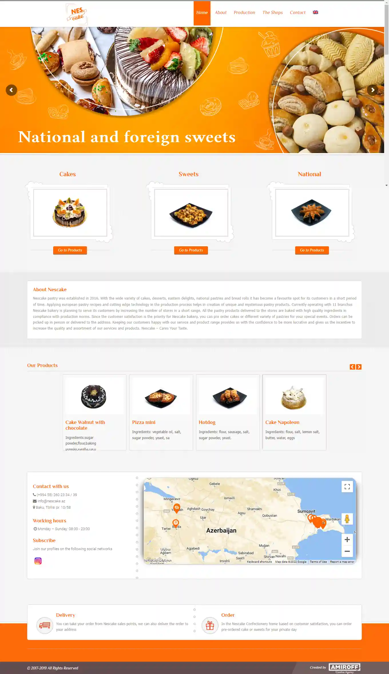 Corporate for Nescake.az