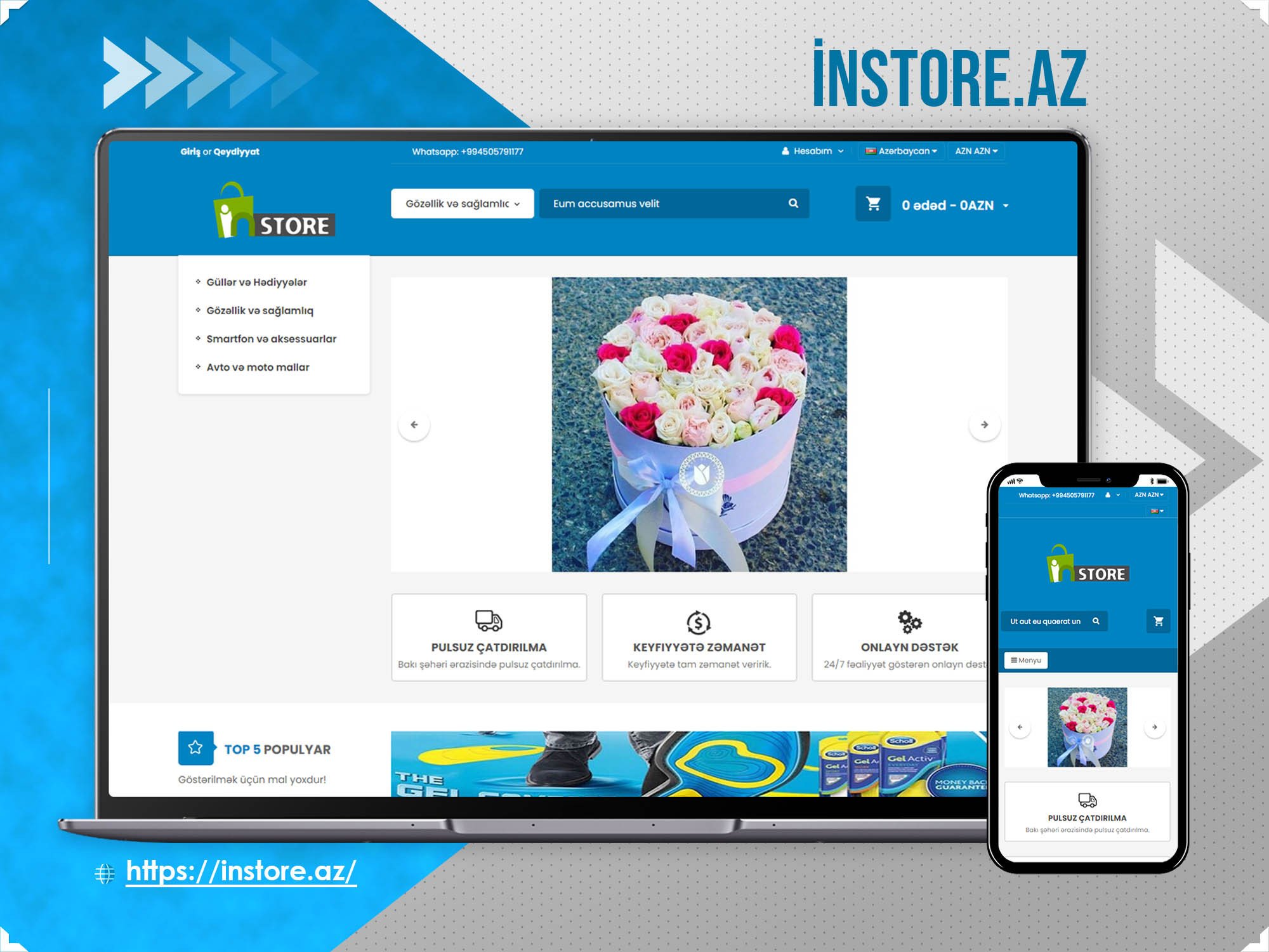 E-Store for İnstore.az