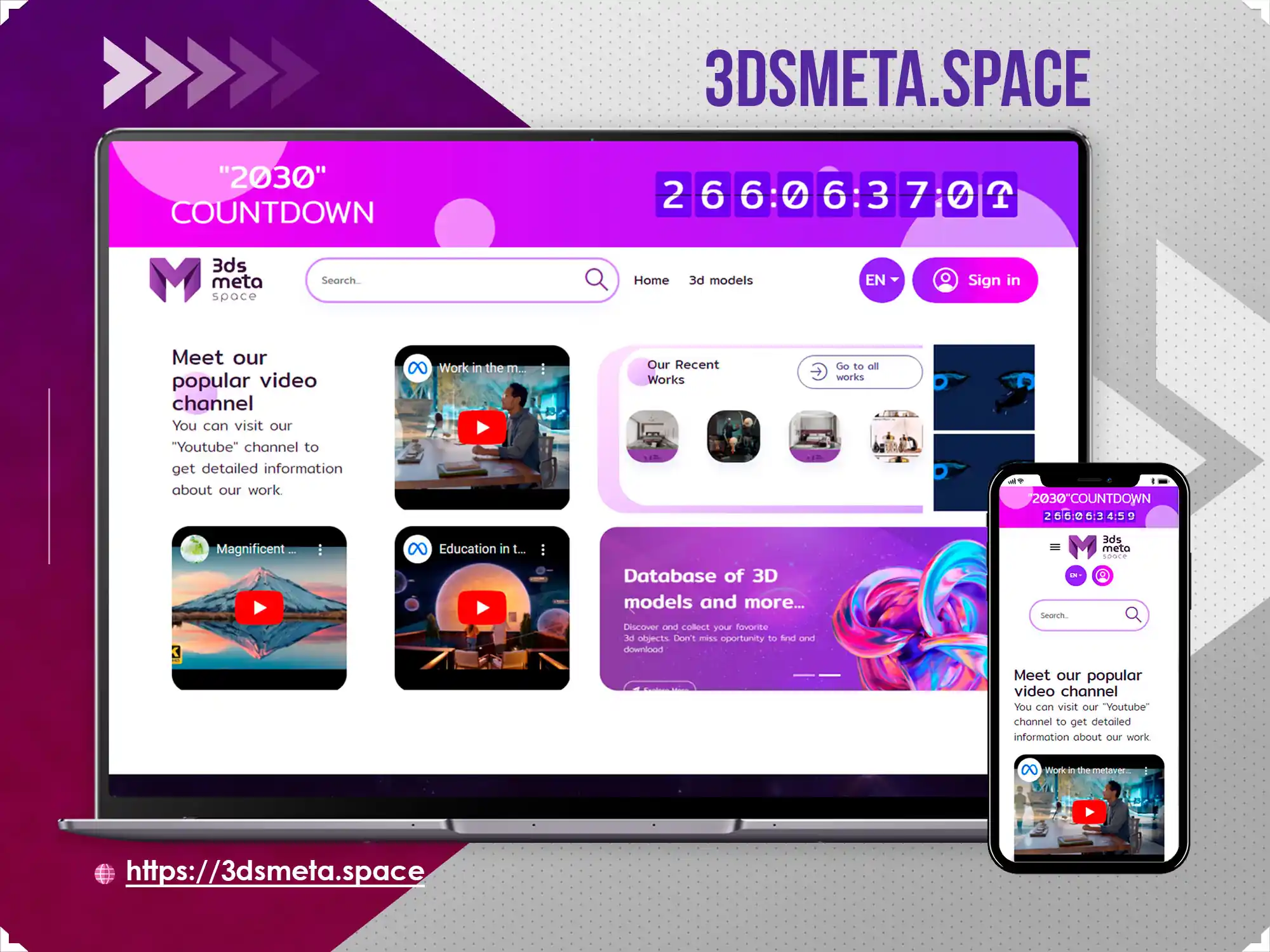 3dsmeta.space üçün Online mağaza