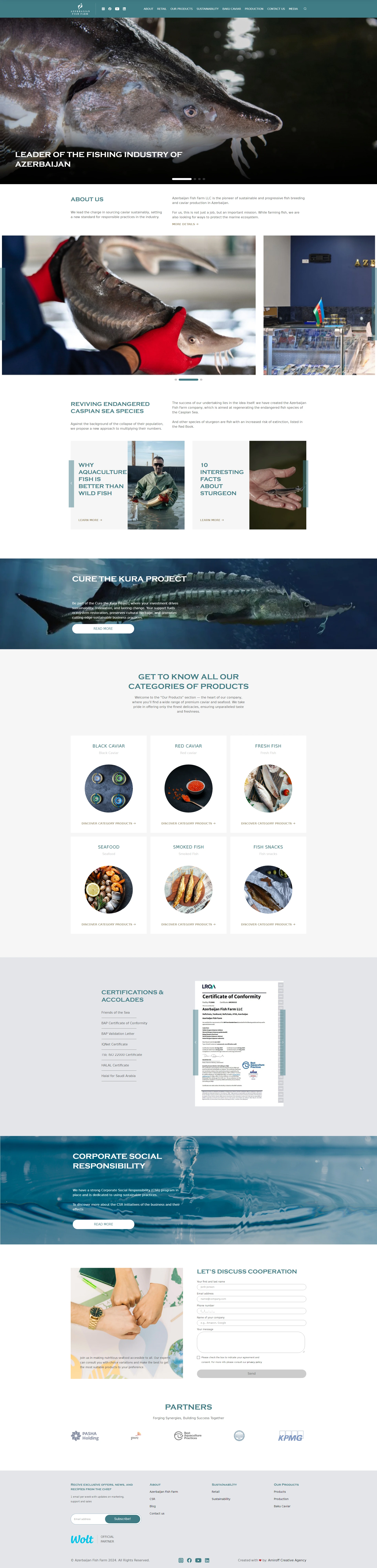 Azerbaijan Fish Farm