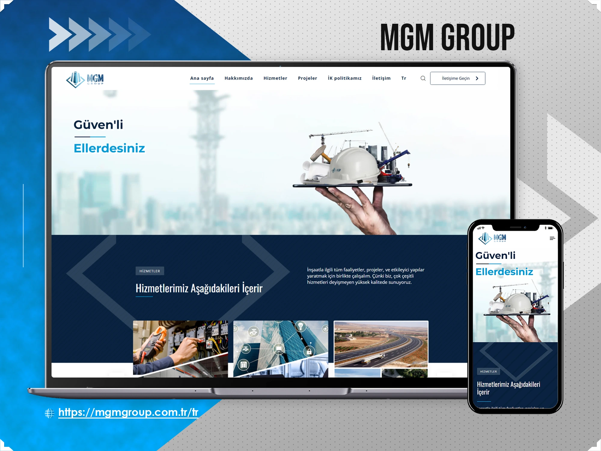 Corporate website - MGM Group