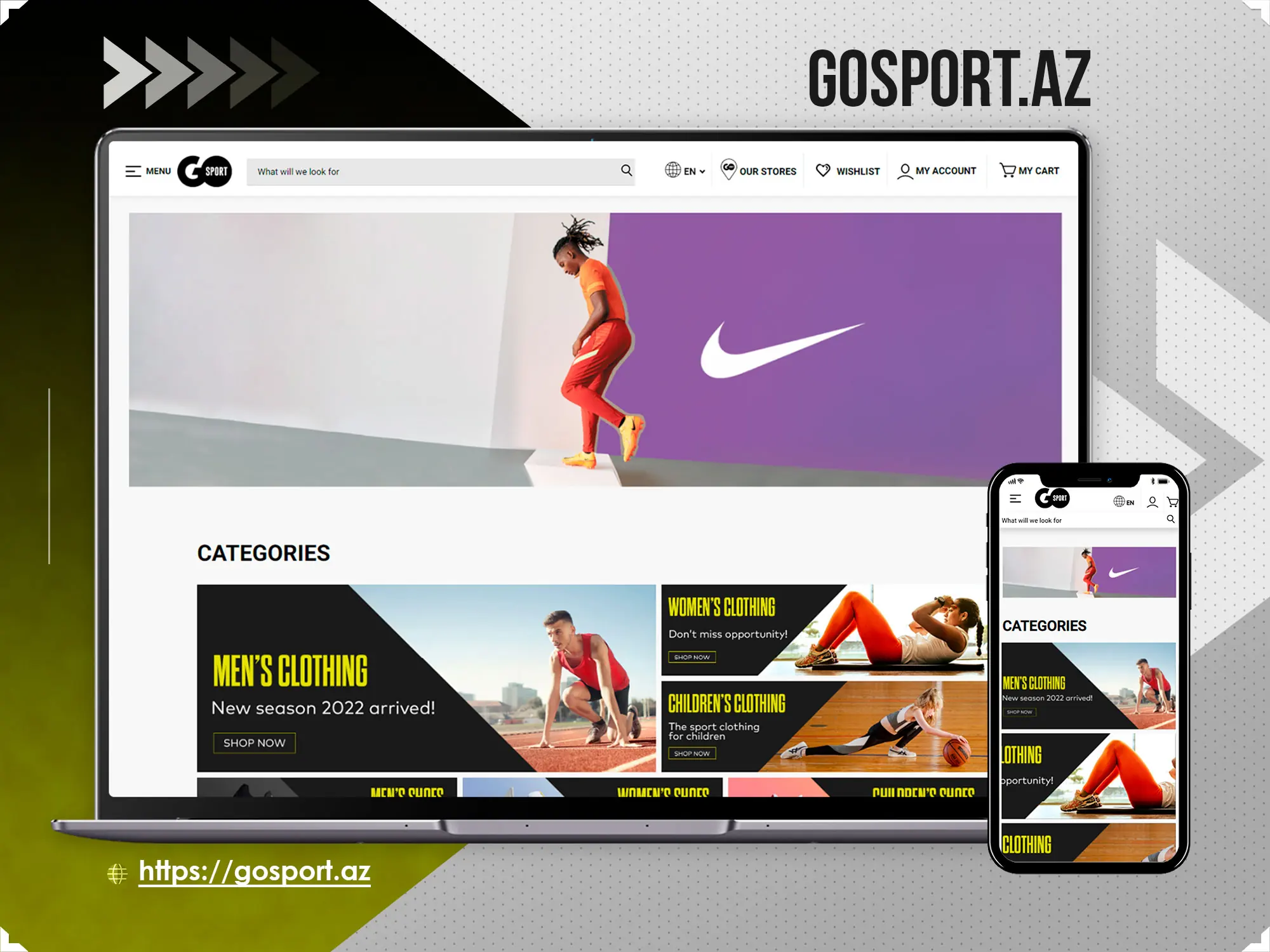 E-Store for GO Sport