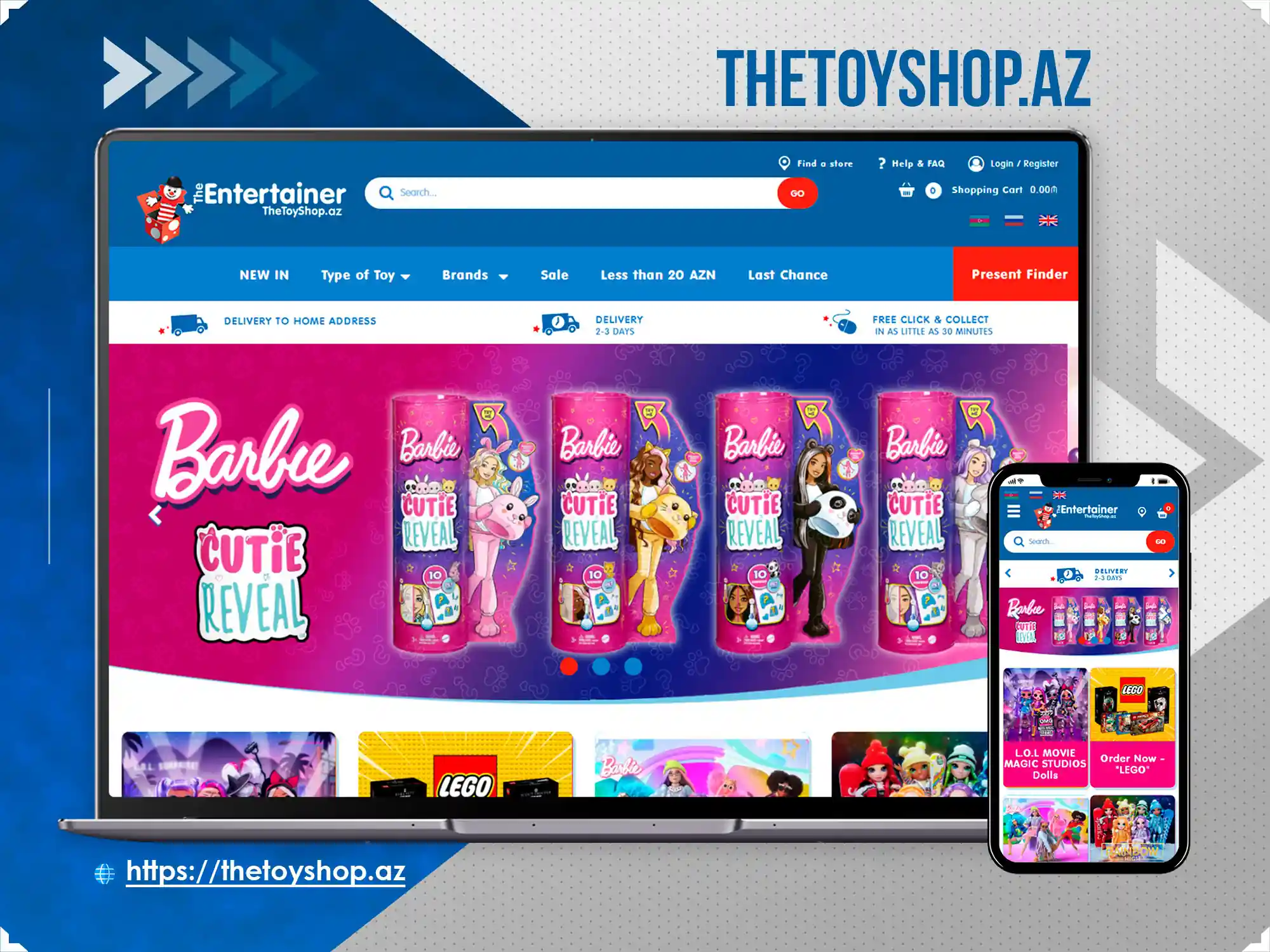 E-Store for Thetoyshop.az